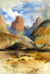 Butte di Colburn, Sud Utah, 1873